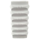 Vase 16,5 cm Königl. pr. Tettau Weiß gebraucht - akzeptabel