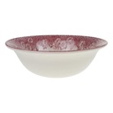 Schüssel 21,5 cm English Ironstone Tableware (EIT) EIT England Heuwagen Rot gebraucht - gut