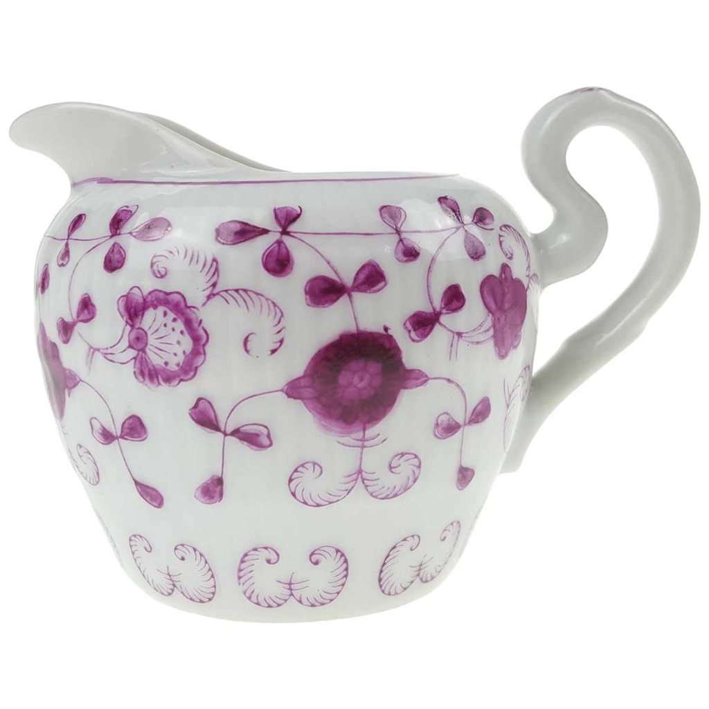 [458168954] Milchkännchen klein handgemalt 0,2 L China Purpur Blumen gebraucht - gut