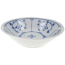 Dessertschale 13,2 cm Jaeger & Co Indisch Blau Strohblume gebraucht - sehr gut