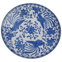 Kuchenteller 16,5 cm Noritake Japan Howo blau