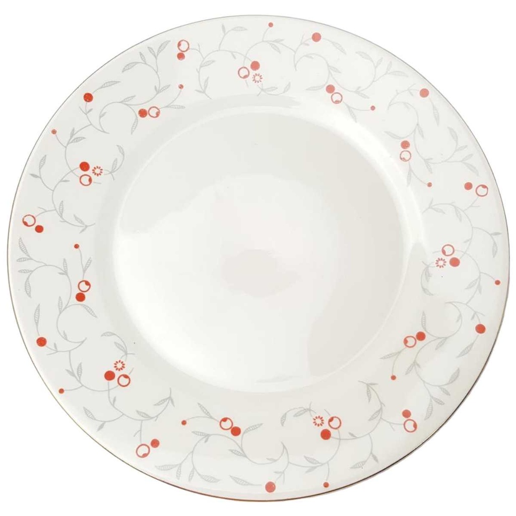 [458169090] Kuchenteller D 20 cm Neuerer elfenbein Goldrand Golddekor gebraucht-gut