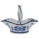 Schale mit Deckel Gilde Blau Dekor