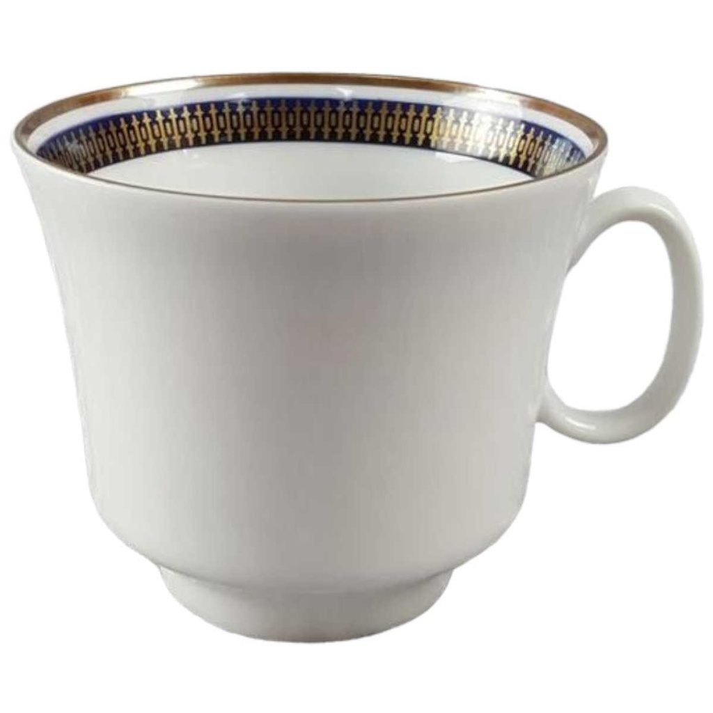 [45816917] Kaffeetasse Tasse Golddekor Seltmann Weiden Vohenstrauß Kobalt gebraucht - gut