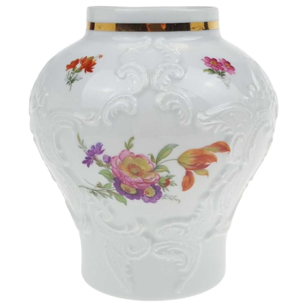 Vase ohne Deckel Royal KPM Bavaria Blumendekor