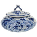 Deckeldose handgemalt Delfts gebraucht - gut