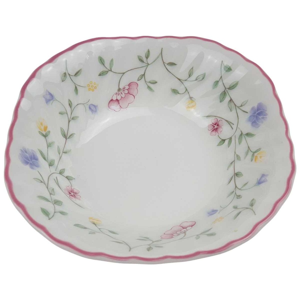 Dessertschale klein 16 cm Johnson Bros Summer Chintz Blumendekor Blumen gebraucht - gut