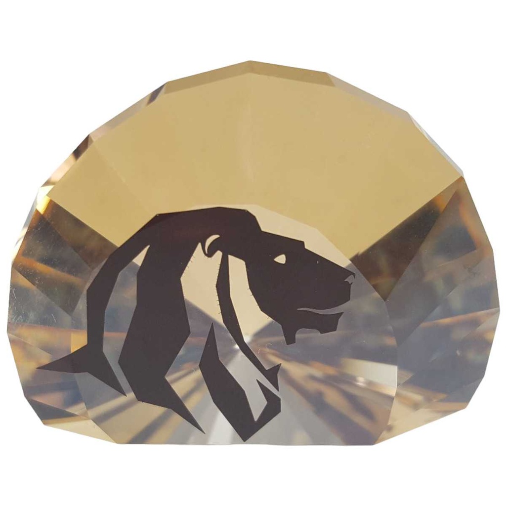 Briefbeschwerer klein Mitgliedschaftsgeschenk Swarovski SCS Löwe Akili gebraucht - sehr gut