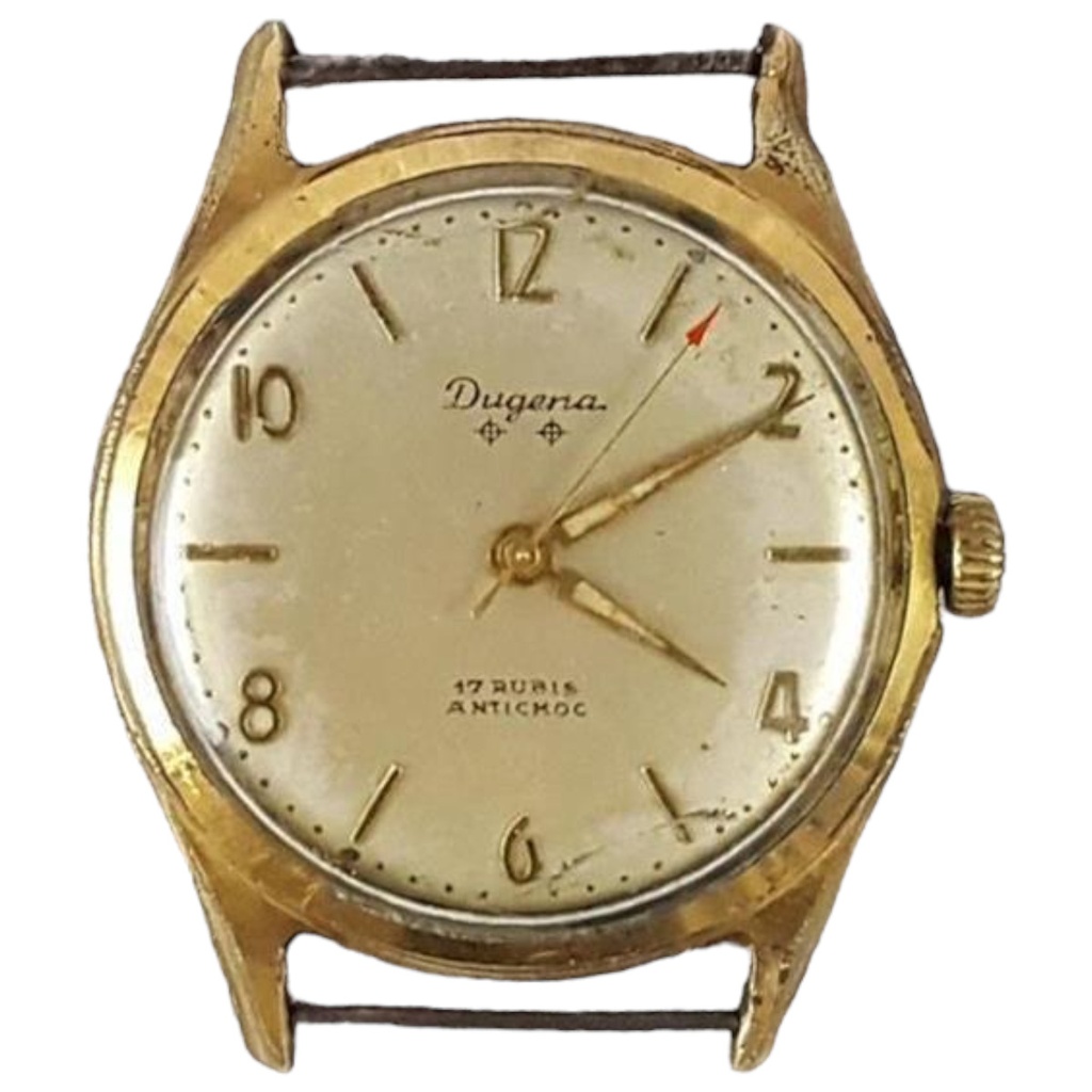 Dugena Antichoc 17 Rubis Armbanduhr