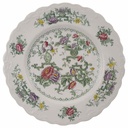 Kuchenteller Dessertteller 20 cm Crown Ducal Chinese Garden gebraucht - akzeptabel