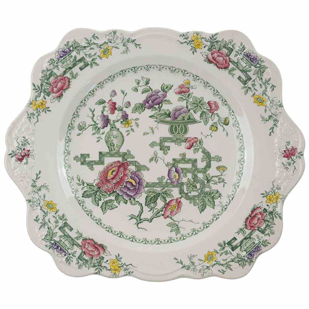 [458169228] Dessertteller Kuchenplatte Crown Ducal Chinese Garden gebraucht - akzeptabel