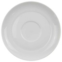 Untertasse für Kaffee 14 cm Thomas Porzellan Lanzette Weiß gebraucht - sehr gut