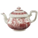 Teekanne 1,5 L Villeroy & Boch Rusticana Rot gebraucht - sehr gut