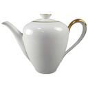 Kaffeekanne Goldrand 1,7 L KPM Krister 0201 Weiß gebraucht - gut