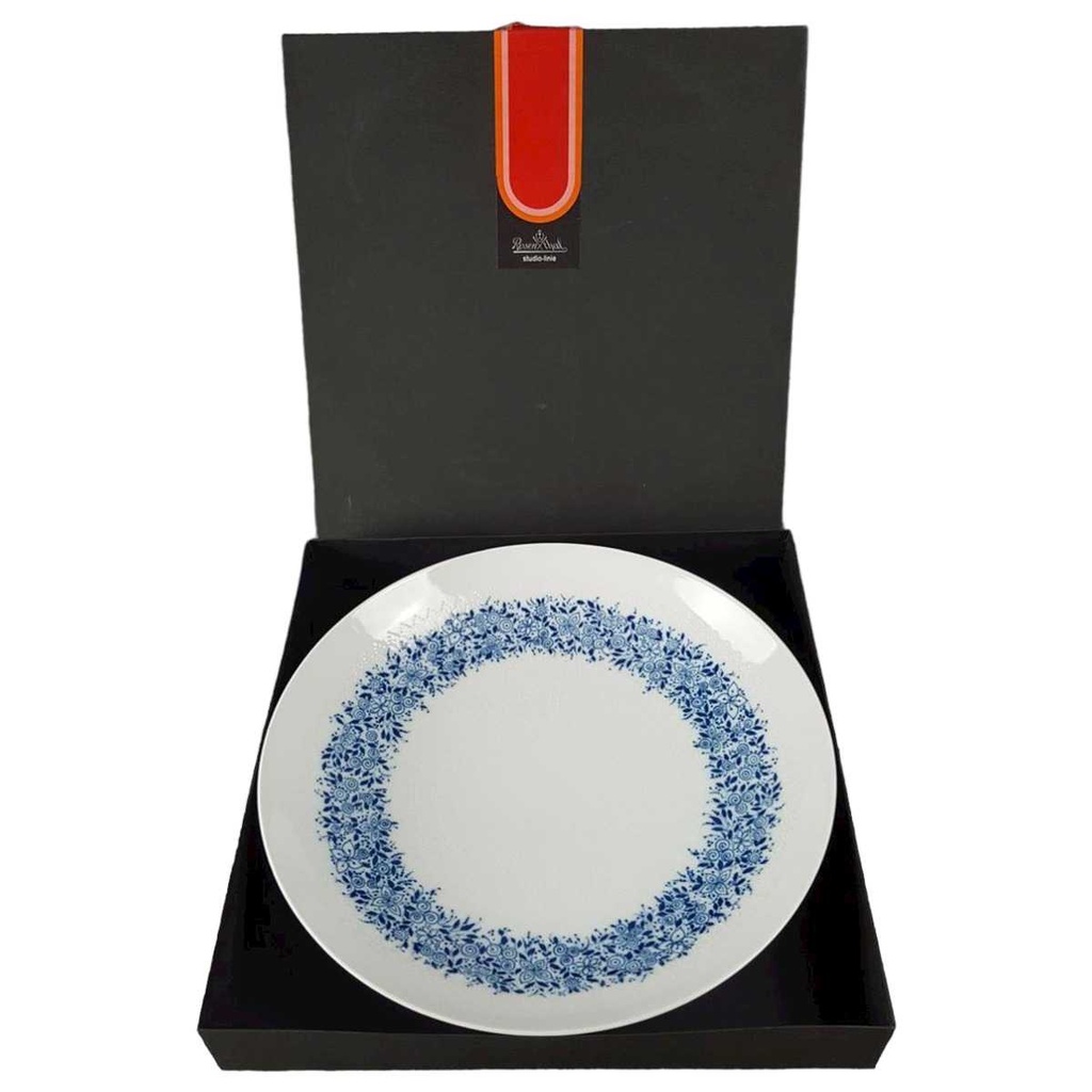 [45816986] Servierschale groß 31,4 cm Rosenthal Romanze Benares Blau gebraucht - neuwertig