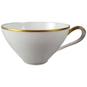 Teetasse Tasse Goldrand KPM Krister 0201 Weiß
