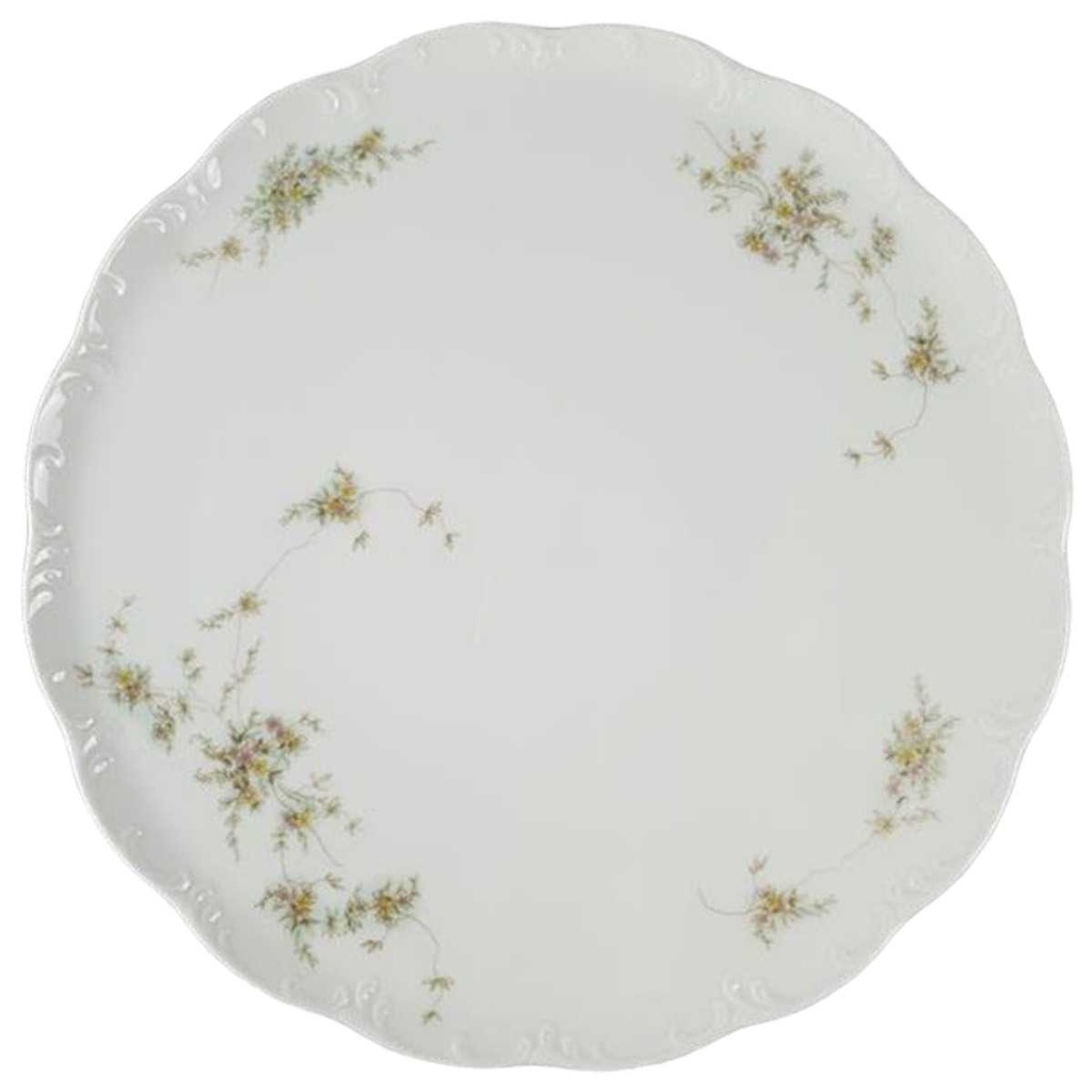 [45816999] Tortenplatte Tortenständer Rosenthal Monbijou grüne Ranke gebraucht - sehr gut