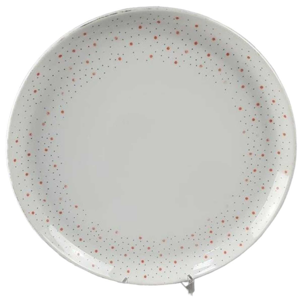 [45817008] Servierplatte Speiseplatte Fleischplatte Schönwald Alt Rote Sterne gebraucht - akzeptabel