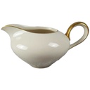 Milchkännchen Goldrand 0,35 L KPM Krister 0202 Elfenbein Beige gebraucht - gut