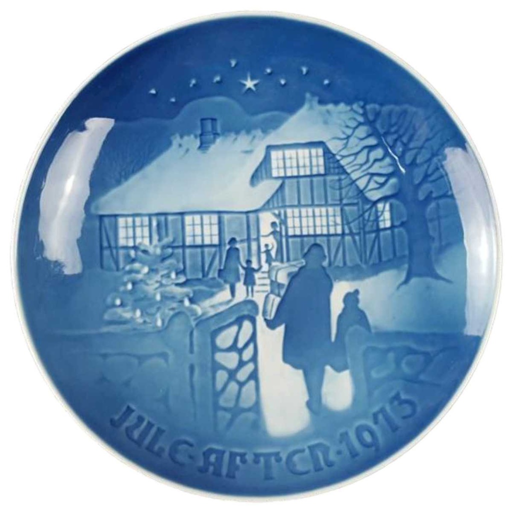 [45817043] Wandteller Bing & Grondahl Weihnachten gebraucht - sehr gut