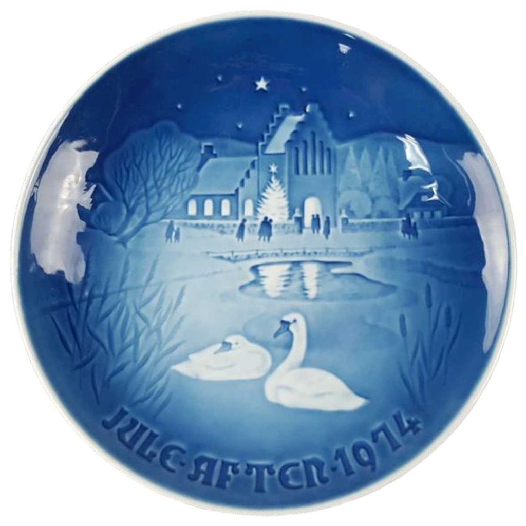 Wandteller Bing & Grondahl Weihnachten gebraucht - sehr gut