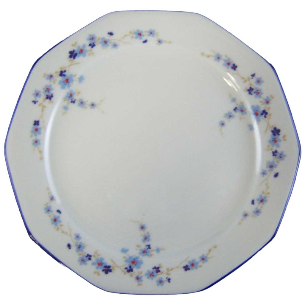 [4581705] Speiseteller Essteller 24 cm Winterling Marktleuthen Blumendekor Blau Blumen gebraucht - gut