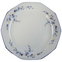 Speiseteller Essteller 24 cm Winterling Marktleuthen Blumendekor Blau Blumen gebraucht - gut