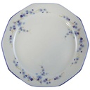 Speiseteller Essteller 26,5 cm Winterling Marktleuthen Blumendekor Blau Blumen gebraucht - gut