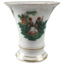 Tischvase mini Goldrand 7,8 cm Fürstenberg Sonstige gebraucht - gut
