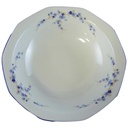 Suppenteller 22 cm Winterling Marktleuthen Blumendekor Blau Blumen gebraucht - gut