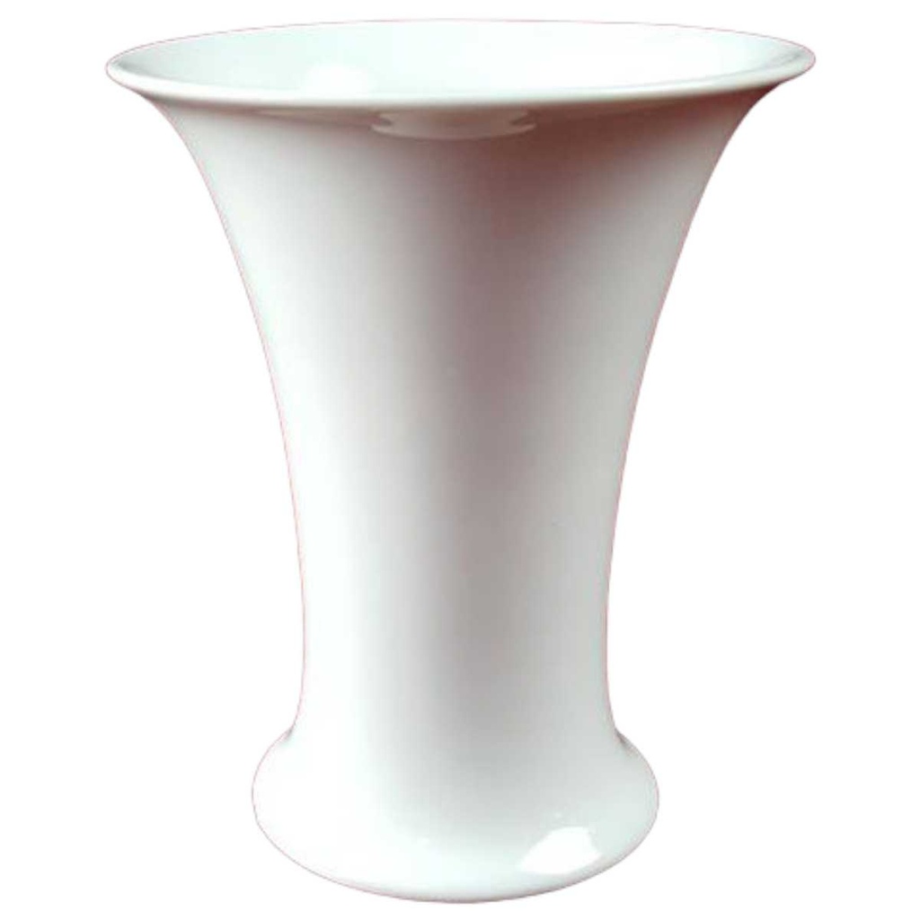 Trichtervase 11,8 cm Hutschenreuther Weiß gebraucht - sehr gut