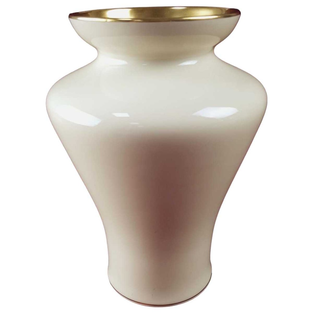 Vase Golddekor 20 cm Edelstein Bavaria gebraucht - gut