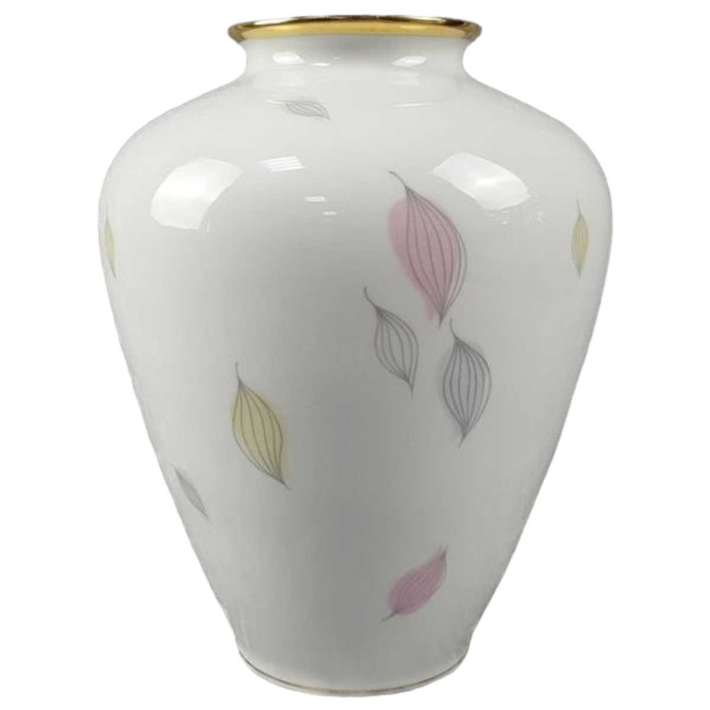 Vase Blumenvase Goldrand 24,3 cm KPM Krister gebraucht - sehr gut
