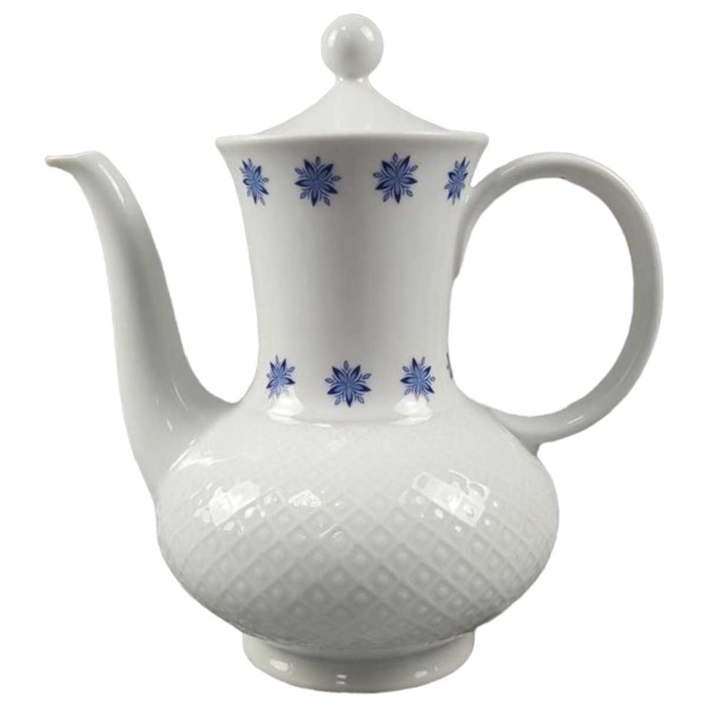 [45817121] Kaffeekanne Mokkakanne 0,75 L Seltmann Weiden Annabell blaue Blume gebraucht - akzeptabel