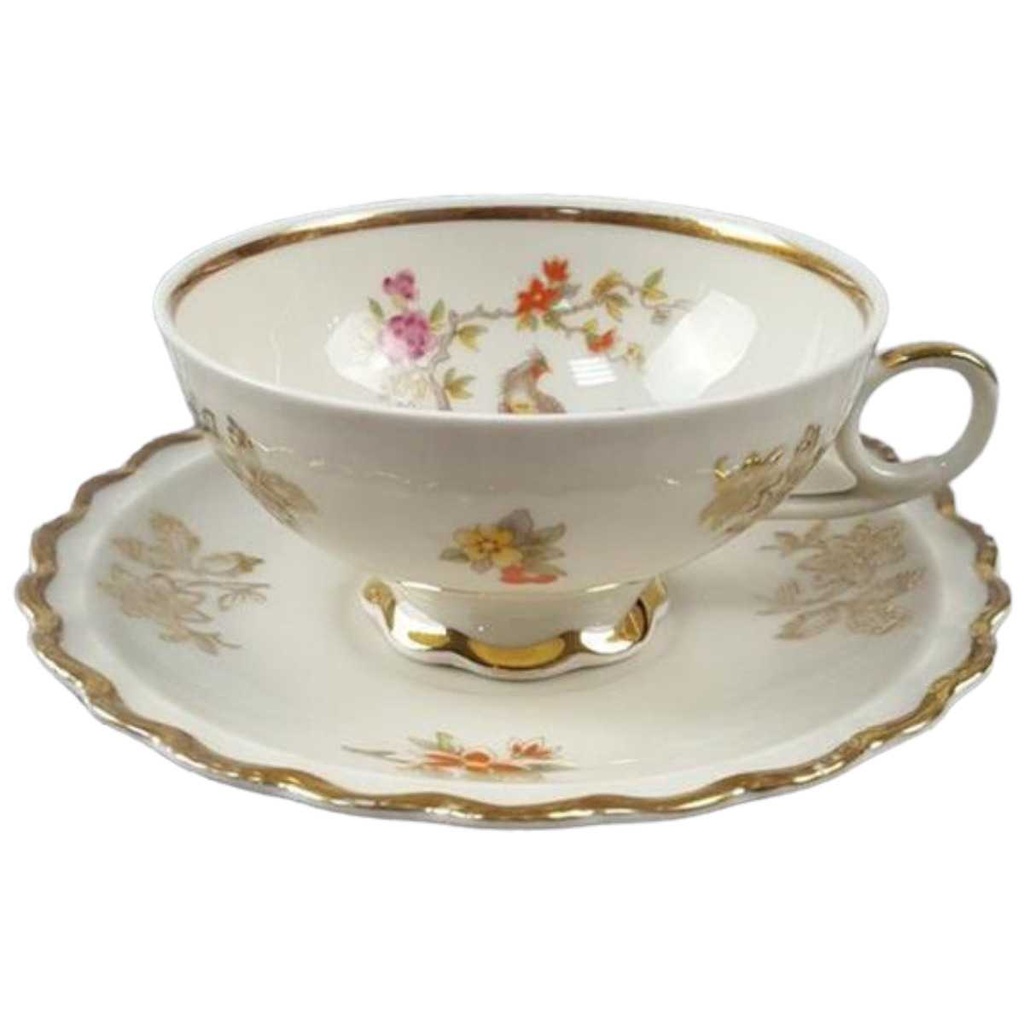 Teetasse mit Untertasse Tasse Winterling Marktleuthen gebraucht - gut