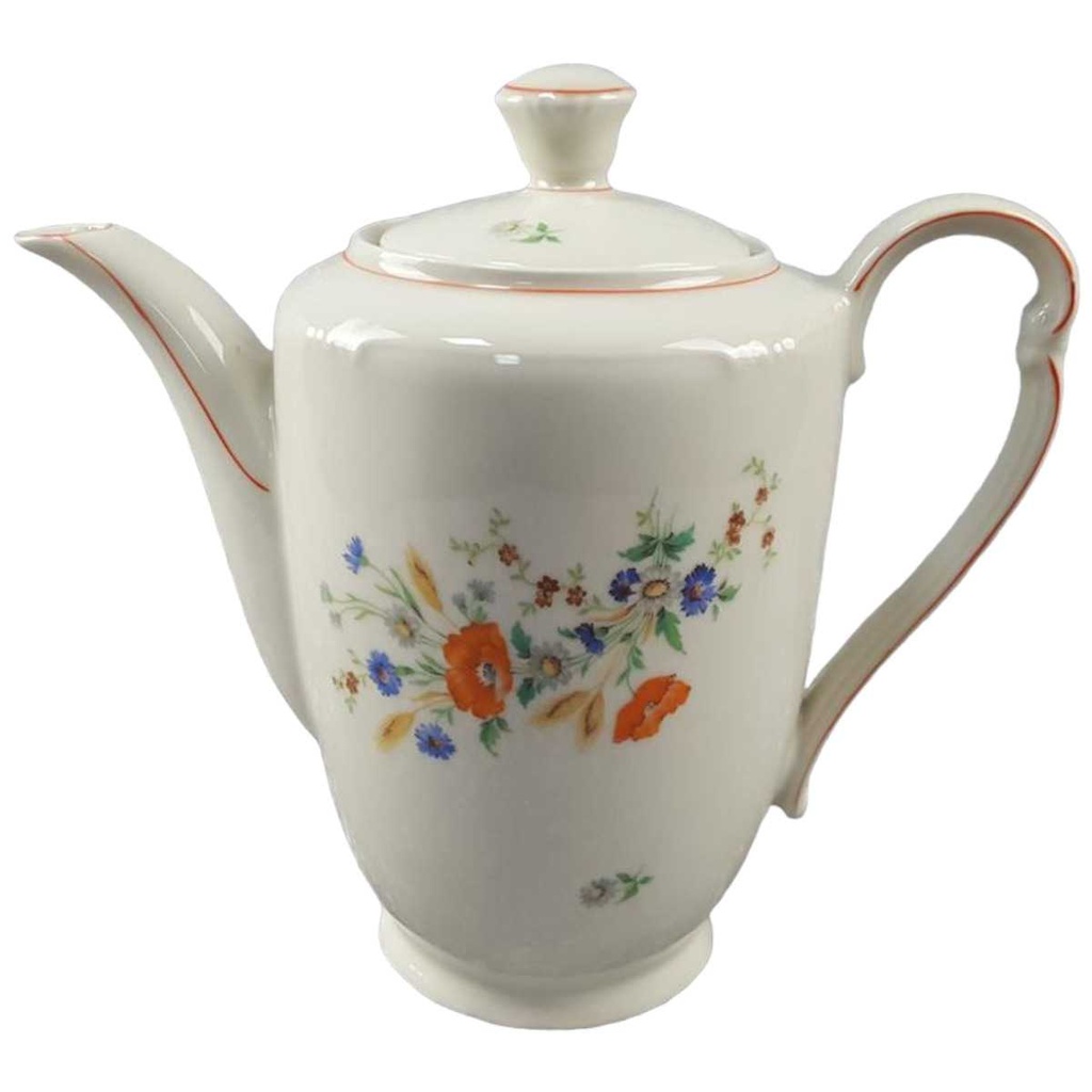 Kaffeekanne Kanne 2 L Winterling Marktleuthen bunte Blumen gebraucht - gut