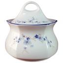 Zuckerdose Winterling Marktleuthen Blumendekor Blau Blumen gebraucht - sehr gut