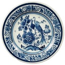 Wandteller Koninklijke Goedewaagen Blauw Delfts