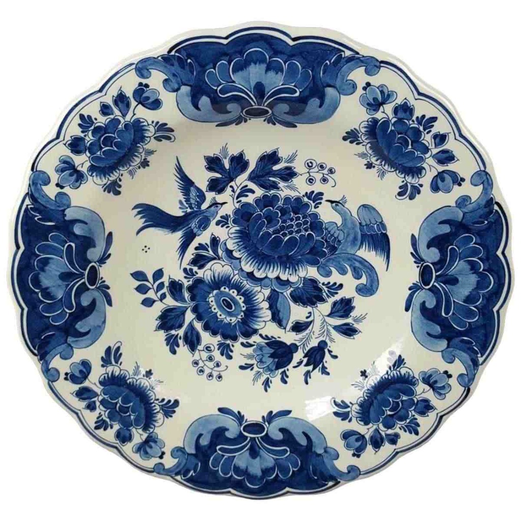[45817211] Wandteller Delfts Blauw Raam gebraucht - sehr gut