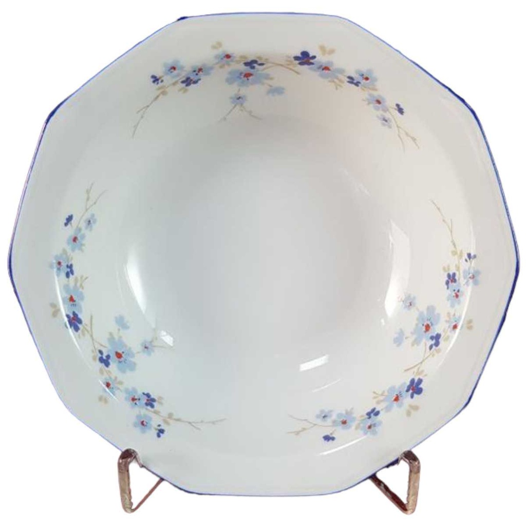 [4581725] Dessertschale 13,3 cm Winterling Marktleuthen Blumendekor Blau Blumen gebraucht - gut