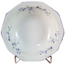 Dessertschale 13,3 cm Winterling Marktleuthen Blumendekor Blau Blumen gebraucht - gut