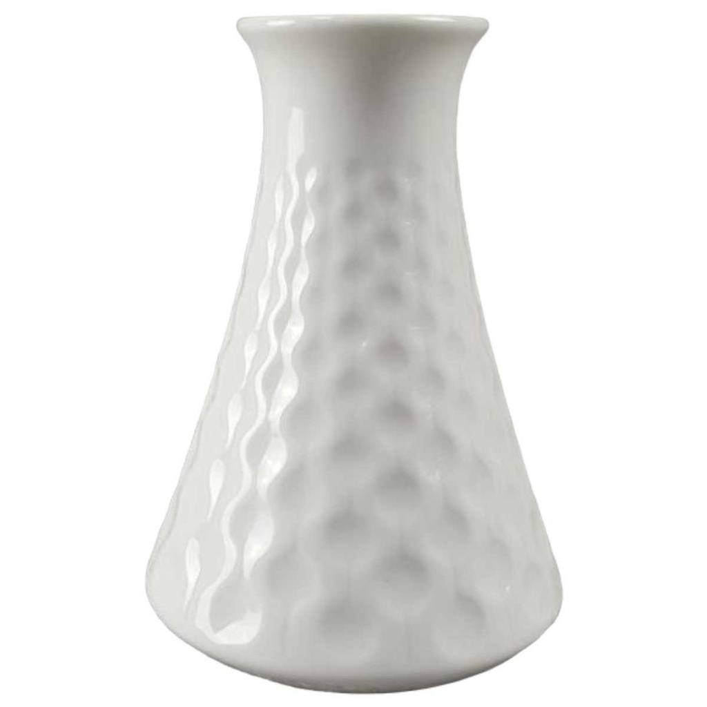 Vase 11,8 cm AK Kaiser Porzellan Weiß gebraucht - sehr gut