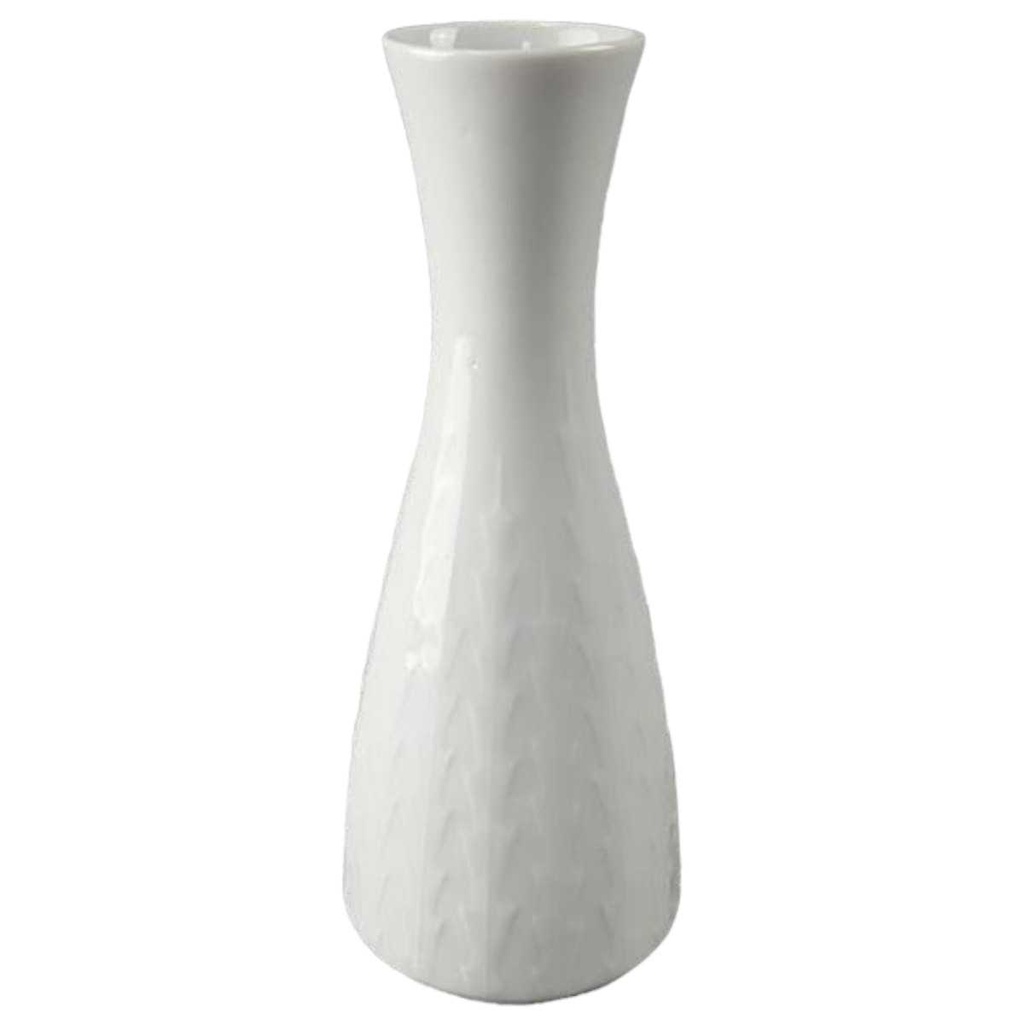 [45817276] Tischvase Blumenvase 20,5 cm Tirschenreuth Weiß Bavaria gebraucht - gut