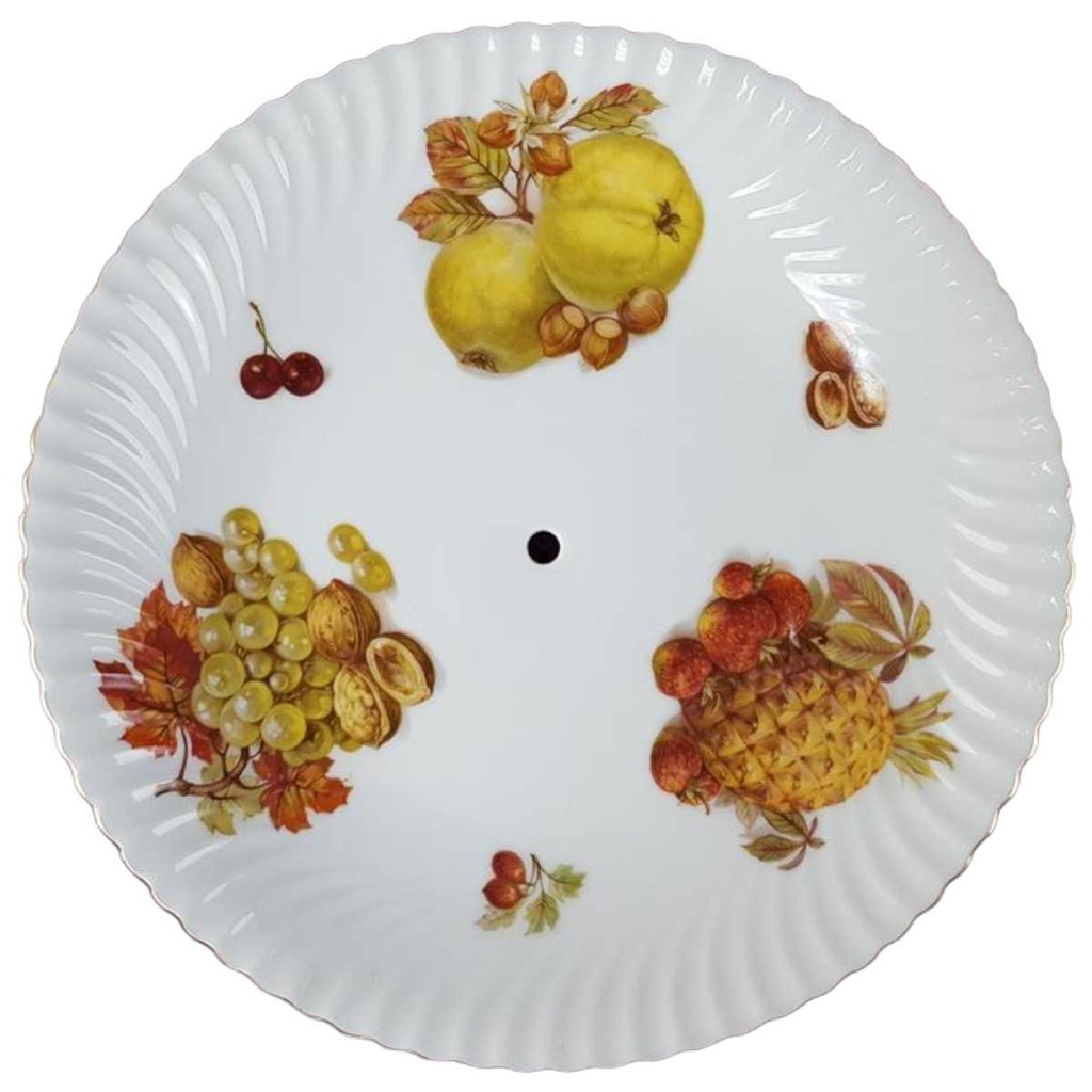 [45817284] Ersatzteller für Etagere AK Kaiser Porzellan Kir 1599 Obstdekor gebraucht - sehr gut