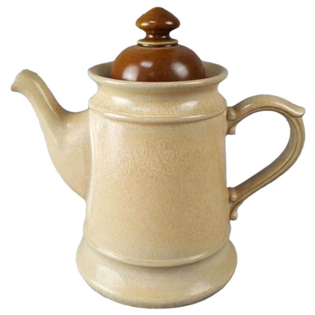 [45817291] Kaffeekanne Kanne 1,2 L Gerz Dekor graubraun Braun gebraucht - gut