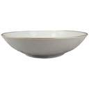 Schüssel Goldrand 22,5 cm Seltmann Weiden Barbara 16594 Weiß gebraucht - gut