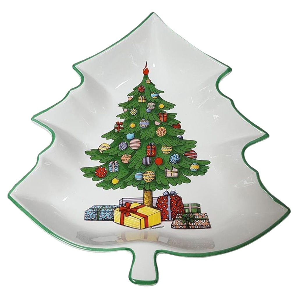 [45817305] Tannenbaumschale Tannenbaumform Weihnachtsbaum 32x28,5 cm