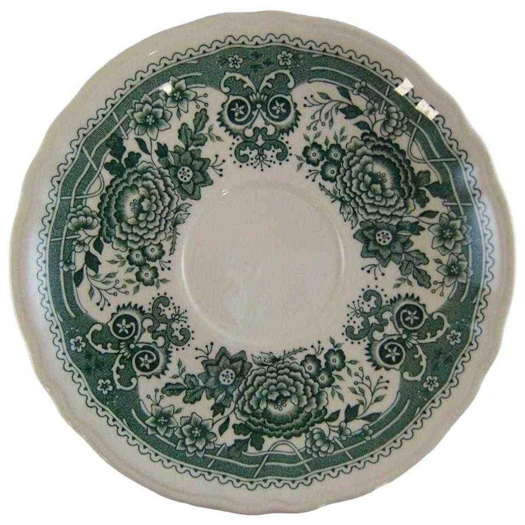 [4581731] Untertasse für Mokka 13,7 cm Villeroy & Boch Burgenland Grün gebraucht - sehr gut