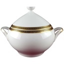 Ragoutterrine Terrine Servierschüssel Golddekor 1,5 L Melitta Verona gebraucht - gut