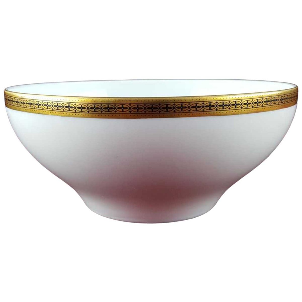 [45817321] Schüssel Salatschüssel Golddekor 19 cm Melitta Verona gebraucht - sehr gut